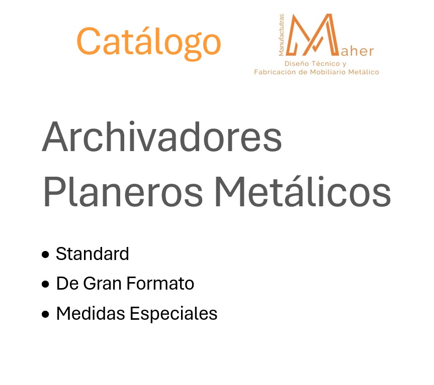 Catálogo Archivadores Metálicos